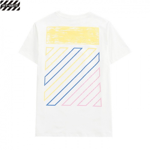 Off-White T-Shirts Short Sleeved For Men #839859 $27.00 USD, Wholesale Replica Off-White T-Shirts