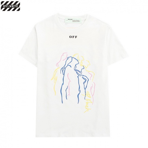 Replica Off-White T-Shirts Short Sleeved For Men #839859 $27.00 USD for Wholesale