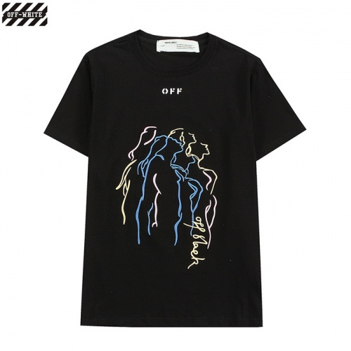 Replica Off-White T-Shirts Short Sleeved For Men #839860 $27.00 USD for Wholesale