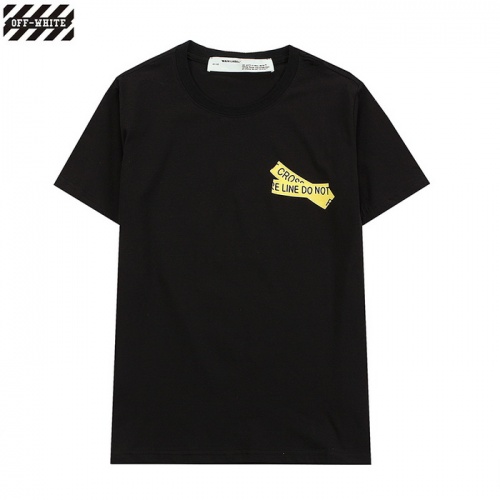 Replica Off-White T-Shirts Short Sleeved For Men #839868 $27.00 USD for Wholesale