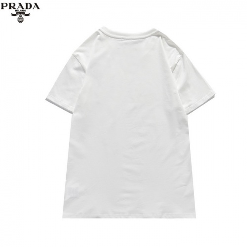 Replica Prada T-Shirts Short Sleeved For Men #839874 $24.00 USD for Wholesale