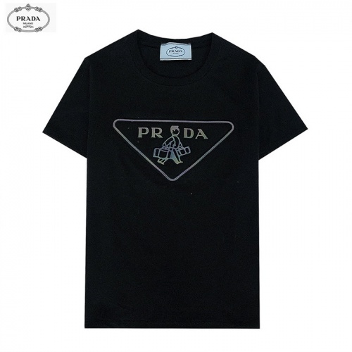 Prada T-Shirts Short Sleeved For Men #839883 $27.00 USD, Wholesale Replica Prada T-Shirts