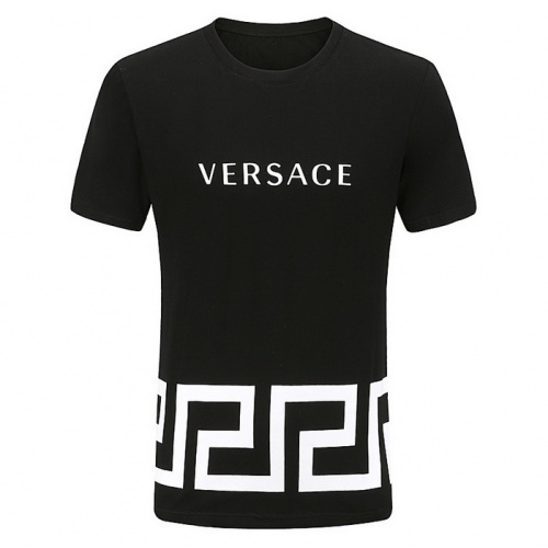 Versace T-Shirts Short Sleeved For Men #839889 $25.00 USD, Wholesale Replica Versace T-Shirts