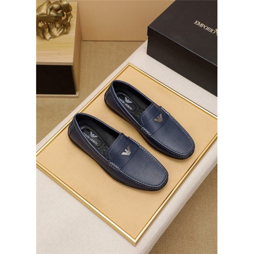 Armani Casual Shoes For Men #839912 $72.00 USD, Wholesale Replica Armani Casual Shoes