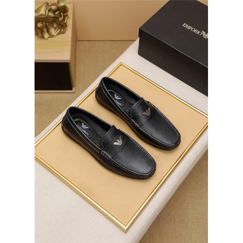 Armani Casual Shoes For Men #839913 $72.00 USD, Wholesale Replica Armani Casual Shoes