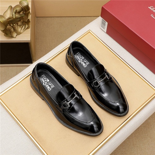 Salvatore Ferragamo Leather Shoes For Men #839920 $82.00 USD, Wholesale Replica Salvatore Ferragamo Leather Shoes