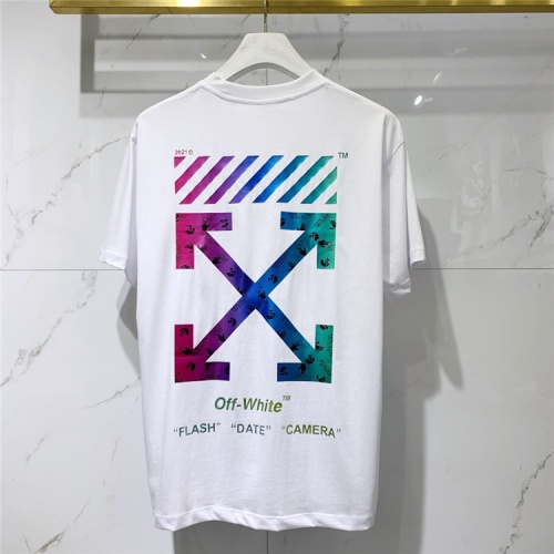 Off-White T-Shirts Short Sleeved For Men #839949 $41.00 USD, Wholesale Replica Off-White T-Shirts