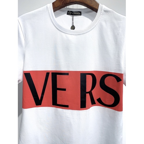 Replica Versace T-Shirts Short Sleeved For Men #839955 $26.00 USD for Wholesale