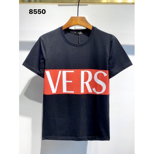 Versace T-Shirts Short Sleeved For Men #839956 $26.00 USD, Wholesale Replica Versace T-Shirts