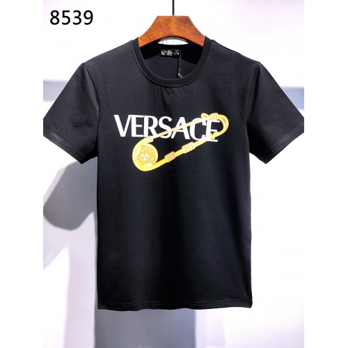Versace T-Shirts Short Sleeved For Men #839973 $26.00 USD, Wholesale Replica Versace T-Shirts