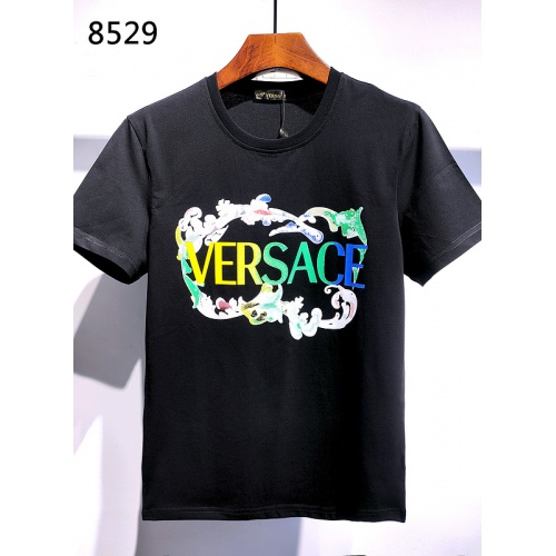Versace T-Shirts Short Sleeved For Men #839976 $26.00 USD, Wholesale Replica Versace T-Shirts