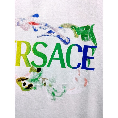 Replica Versace T-Shirts Short Sleeved For Men #839977 $26.00 USD for Wholesale
