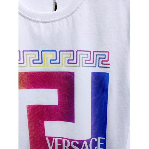 Replica Versace T-Shirts Short Sleeved For Men #839991 $26.00 USD for Wholesale