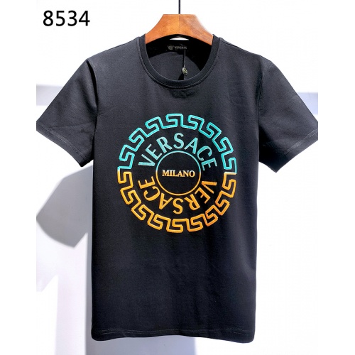 Versace T-Shirts Short Sleeved For Men #840003 $26.00 USD, Wholesale Replica Versace T-Shirts