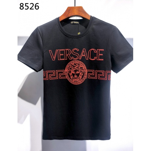 Versace T-Shirts Short Sleeved For Men #840007 $26.00 USD, Wholesale Replica Versace T-Shirts