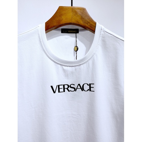 Replica Versace T-Shirts Short Sleeved For Men #840012 $26.00 USD for Wholesale