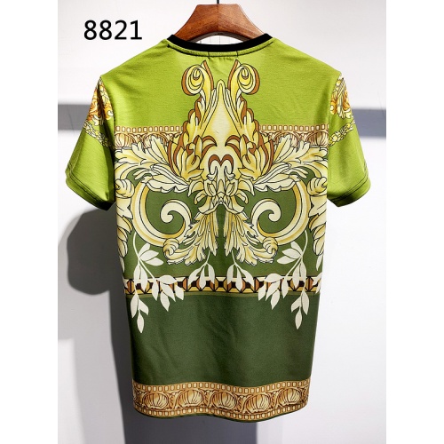 Replica Versace T-Shirts Short Sleeved For Men #840017 $30.00 USD for Wholesale