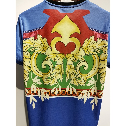 Replica Versace T-Shirts Short Sleeved For Men #840019 $30.00 USD for Wholesale