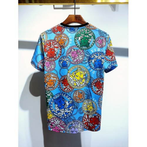 Replica Versace T-Shirts Short Sleeved For Men #840020 $30.00 USD for Wholesale