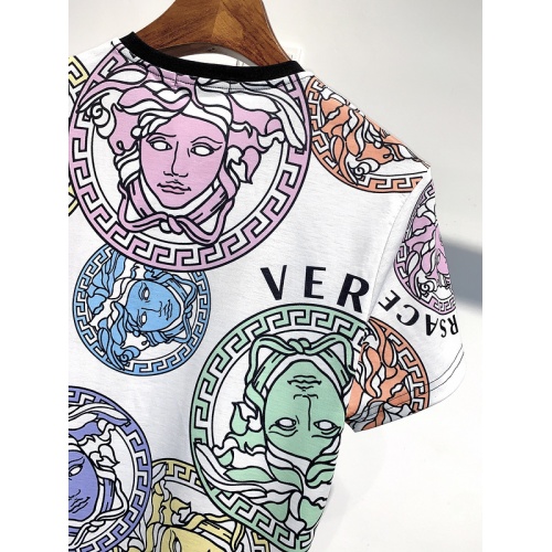 Replica Versace T-Shirts Short Sleeved For Men #840025 $30.00 USD for Wholesale