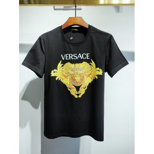 Versace T-Shirts Short Sleeved For Men #840026 $26.00 USD, Wholesale Replica Versace T-Shirts