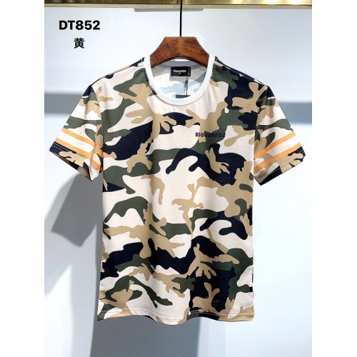 Dsquared T-Shirts Short Sleeved For Men #840046 $28.00 USD, Wholesale Replica Dsquared T-Shirts