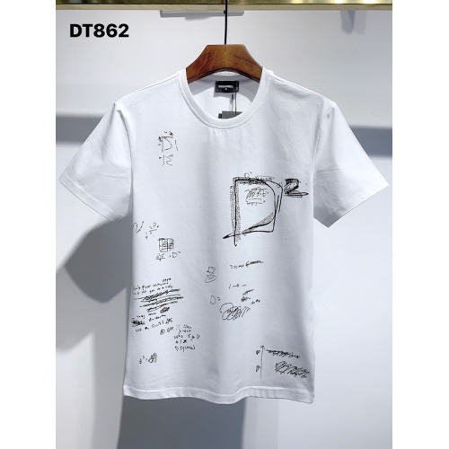 Dsquared T-Shirts Short Sleeved For Men #840051 $28.00 USD, Wholesale Replica Dsquared T-Shirts