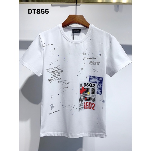 Dsquared T-Shirts Short Sleeved For Men #840062 $26.00 USD, Wholesale Replica Dsquared T-Shirts