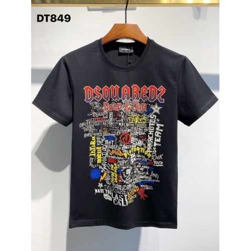 Dsquared T-Shirts Short Sleeved For Men #840064 $26.00 USD, Wholesale Replica Dsquared T-Shirts