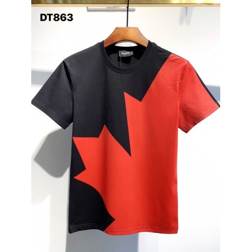 Dsquared T-Shirts Short Sleeved For Men #840078 $30.00 USD, Wholesale Replica Dsquared T-Shirts