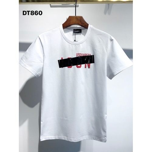 Dsquared T-Shirts Short Sleeved For Men #840081 $26.00 USD, Wholesale Replica Dsquared T-Shirts