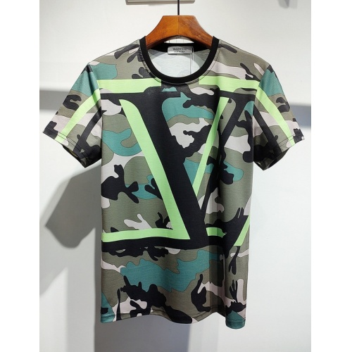 Valentino T-Shirts Short Sleeved For Men #840108 $28.00 USD, Wholesale Replica Valentino T-Shirts