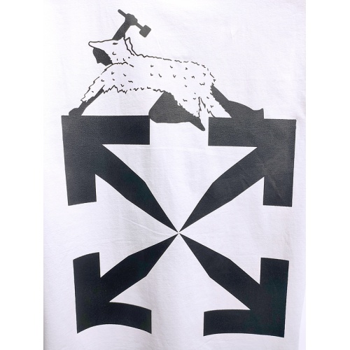 Replica Off-White T-Shirts Short Sleeved For Men #840111 $28.00 USD for Wholesale