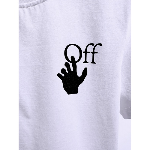 Replica Off-White T-Shirts Short Sleeved For Men #840118 $28.00 USD for Wholesale