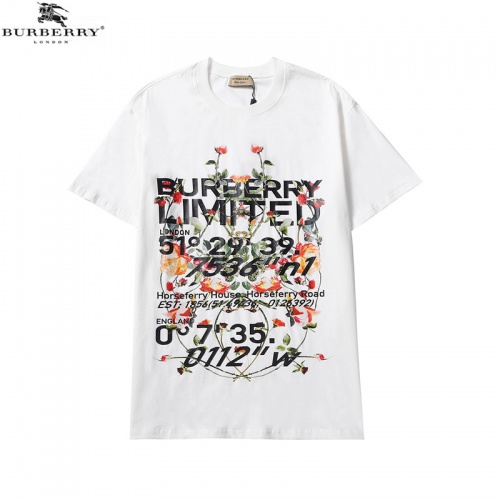 Burberry T-Shirts Short Sleeved For Men #840228 $27.00 USD, Wholesale Replica Burberry T-Shirts