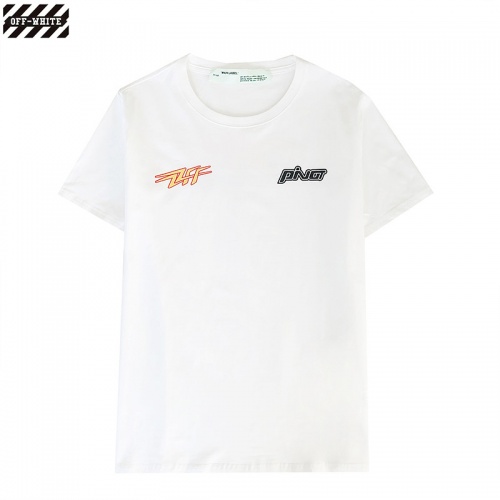 Replica Off-White T-Shirts Short Sleeved For Men #840243 $27.00 USD for Wholesale