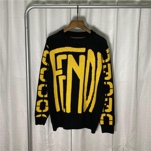 Fendi Sweaters Long Sleeved For Men #840256 $48.00 USD, Wholesale Replica Fendi Sweaters