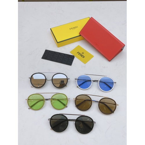Replica Fendi AAA Quality Sunglasses #840349 $60.00 USD for Wholesale