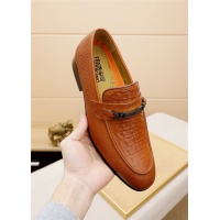 $80.00 USD Salvatore Ferragamo Leather Shoes For Men #839917
