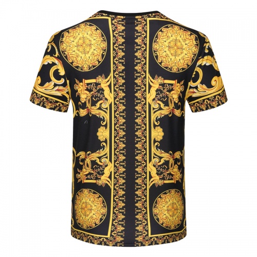 Replica Versace T-Shirts Short Sleeved For Men #840741 $23.00 USD for Wholesale