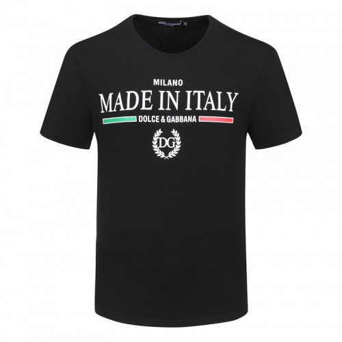 Dolce &amp; Gabbana D&amp;G T-Shirts Short Sleeved For Men #840849 $23.00 USD, Wholesale Replica Dolce &amp; Gabbana D&amp;G T-Shirts