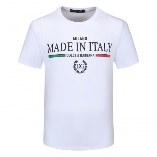 Dolce &amp; Gabbana D&amp;G T-Shirts Short Sleeved For Men #840850 $23.00 USD, Wholesale Replica Dolce &amp; Gabbana D&amp;G T-Shirts