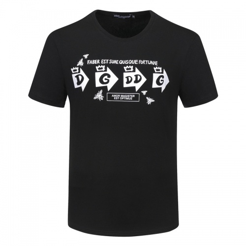 Dolce &amp; Gabbana D&amp;G T-Shirts Short Sleeved For Men #840854 $23.00 USD, Wholesale Replica Dolce &amp; Gabbana D&amp;G T-Shirts