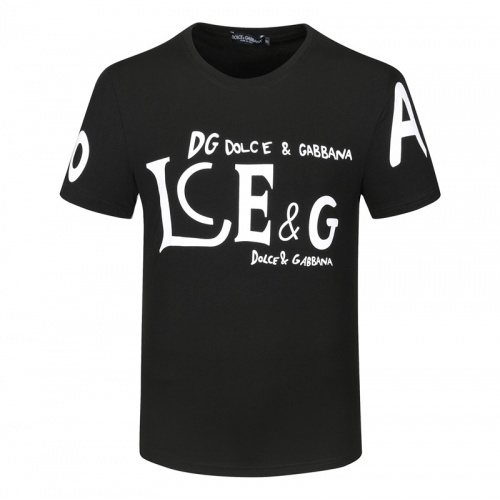 Dolce &amp; Gabbana D&amp;G T-Shirts Short Sleeved For Men #840858 $23.00 USD, Wholesale Replica Dolce &amp; Gabbana D&amp;G T-Shirts
