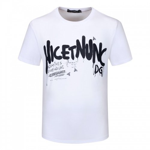 Dolce &amp; Gabbana D&amp;G T-Shirts Short Sleeved For Men #840860 $23.00 USD, Wholesale Replica Dolce &amp; Gabbana D&amp;G T-Shirts