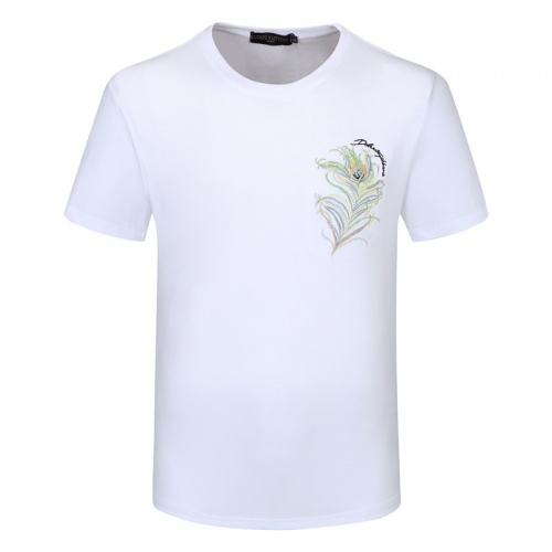 Dolce &amp; Gabbana D&amp;G T-Shirts Short Sleeved For Men #840864 $23.00 USD, Wholesale Replica Dolce &amp; Gabbana D&amp;G T-Shirts