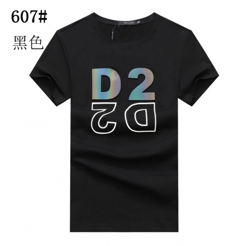 Dsquared T-Shirts Short Sleeved For Men #840930 $23.00 USD, Wholesale Replica Dsquared T-Shirts