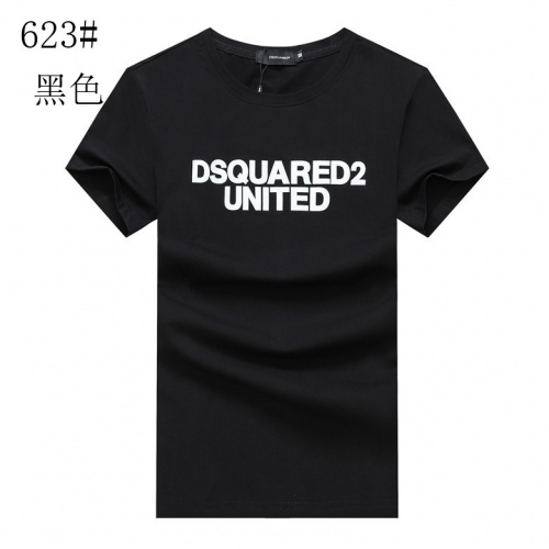 Dsquared T-Shirts Short Sleeved For Men #840934 $23.00 USD, Wholesale Replica Dsquared T-Shirts