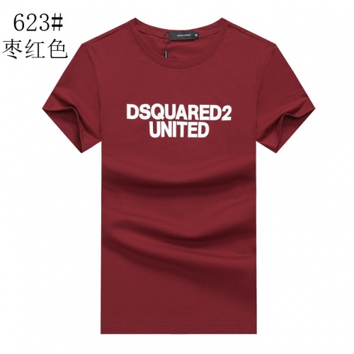 Dsquared T-Shirts Short Sleeved For Men #840935 $23.00 USD, Wholesale Replica Dsquared T-Shirts