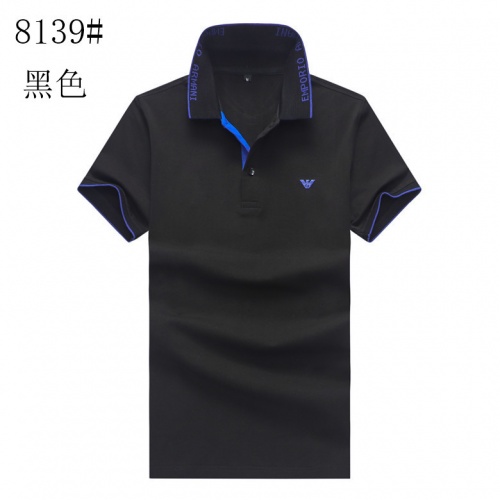 Armani T-Shirts Short Sleeved For Men #840982 $24.00 USD, Wholesale Replica Armani T-Shirts